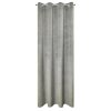 ZATEMŇOVACÍ ZÁVĚS NA KROUŽCÍCH ALUVIA 140X250 CM ŠEDÁ