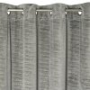 ZATEMŇOVACÍ ZÁVĚS NA KROUŽCÍCH ALUVIA 140X250 CM ŠEDÁ