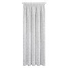 ZÁVĚS NA PÁSCE RUBI 140X270 CM BÍLÁ