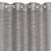 ZÁCLONA NA KROUŽCÍCH RACHEL 140X250 CM ŠEDÁ