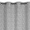 ZATEMŇOVACÍ ZÁVĚS NA KROUŽCÍCH SANDI 140 X 260 CM ŠEDÁ