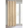 ZATEMŇOVACÍ ZÁVĚS NA KROUŽCÍCH LIREN 140X250 CM BÉŽOVÁ