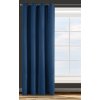 ZÁVĚS NA KROUŽCÍCH ADORE 140X250 CM TMAVĚMODRÁ