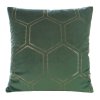 DEKORAČNÍ POVLAK NA POLŠTÁŘ BLINK12 45X45 CM TMAVĚZELENÁ