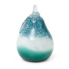 SKLENĚNÁ DEKORAČNÍ FIGURKA DAGI (05) 11X11X15 CM TYRKYSOVÁ