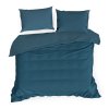 LOŽNÍ POVLEČENÍ NOVA3 180X200 CM, 2KS 70X80CM NÁMOŘNICKÁ MODRÁ