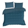 LOŽNÍ POVLEČENÍ NOVA3 160X200 CM, 2KS 70X80 CM NÁMOŘNICKÁ MODRÁ