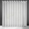 ZÁCLONA NA KROUŽCÍCH LUNA 300X250 CM BÍLÁ