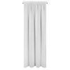 ZÁCLONA NA PÁSCE SANDRA 140X270 CM BÍLÁ