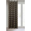 ZATEMŇOVACÍ ZÁVĚS NA KROUŽCÍCH CLARA 135X250 CM VZOROVANÁ