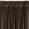 ZATEMŇOVACÍ ZÁVĚS NA PÁSCE VILLA 140X270 CM HNĚDÁ