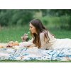 DEKA NA PIKNIK 1 130X145 CM VZOROVANÁ