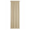 ZÁVĚS NA PÁSCE RITA 140X270 CM BÉŽOVÁ