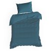 LOŽNÍ POVLEČENÍ NOVA3 160X200 CM, 2KS 70X80 CM TYRKYSOVÁ