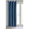 ZATEMŇOVACÍ ZÁVĚS NA KROUŽCÍCH MELANIE 140X250 CM TMAVĚMODRÁ