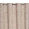ZÁVĚS NA KROUŽCÍCH OCTAVIA 140X250 CM BÉŽOVÁ