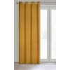 ZATEMŇOVACÍ ZÁVĚS NA KROUŽCÍCH CARLO 135X250 CM HOŘČICOVÁ