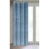 ZATEMŇOVACÍ ZÁVĚS NA KROUŽCÍCH RIA 140X250 CM MODRÁ