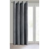 ZATEMŇOVACÍ ZÁVĚS NA KROUŽCÍCH MELANIE 140X250 CM GRAFITOVÁ