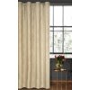 ZATEMŇOVACÍ ZÁVĚS NA KROUŽCÍCH PIERRE CARDIN MARGO 140X250 CM BÉŽOVÁ
