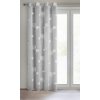 ZÁCLONA NA KROUŽCÍCH SABINE 140X250 CM VZOROVANÁ