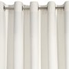 ZATEMŇOVACÍ ZÁVĚS NA KROUŽCÍCH RIA 140X250 CM KRÉMOVÁ