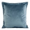 DEKORAČNÍ POVLAK NA POLŠTÁŘ RIA 45X45 CM MODRÁ