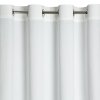 ZATEMŇOVACÍ ZÁVĚS NA KROUŽCÍCH MELANIE 140X250 CM BÍLÁ