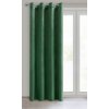 ZATEMŇOVACÍ ZÁVĚS NA KROUŽCÍCH ROSA 140X250 CM TMAVĚZELENÁ