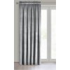 ZATEMŇOVACÍ ZÁVĚS NA PÁSCE MALANIE 140X270 CM STŘÍBRNÁ