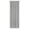 ZÁCLONA NA PÁSCE KIM 2 140X300 CM STŘÍBRNÁ