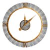 Dekorační nástěnné hodiny v moderním stylu vyrobené z kovu