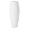 KERAMICKÁ VÁZA RISO (FI)12X30 CM BÍLÁ