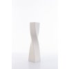 DEKORAČNÍ VÁZA RISO 12X12X50 CM KRÉMOVÁ